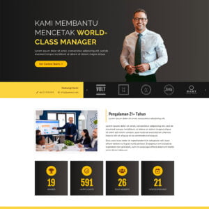 Coachmu Landing Page Template