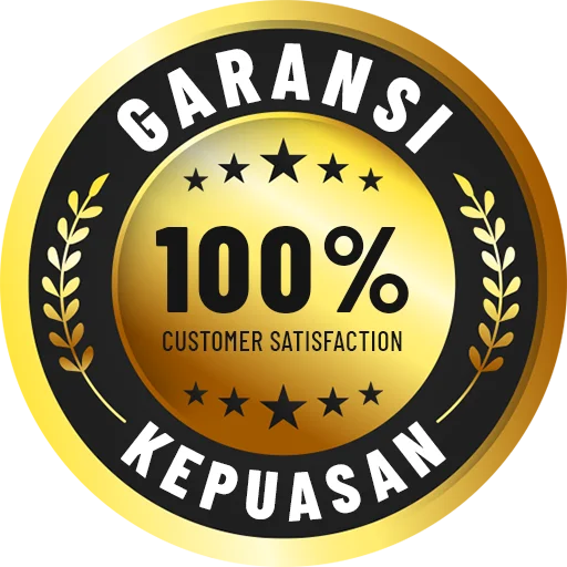 Garansi Kepuasan 100% Customer Satisfaction