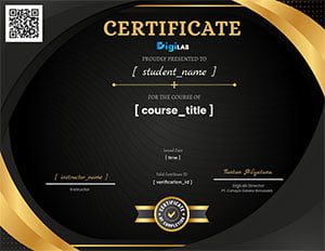 E-Certificate - Sertifikat Digital Menyelesaikan Kursus Online