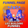 Jasa Setup List Building Funnel - Funnel Page