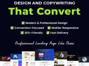 Jasa Landing Page Design & Copywriting