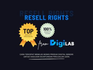 Reseller Rights License Komisi Penjualan 100%