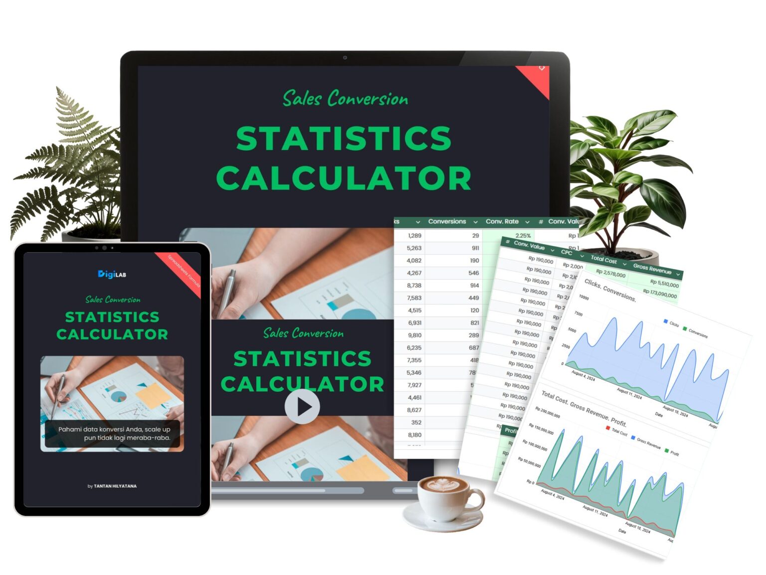Sales Conversion Statistics Calculator