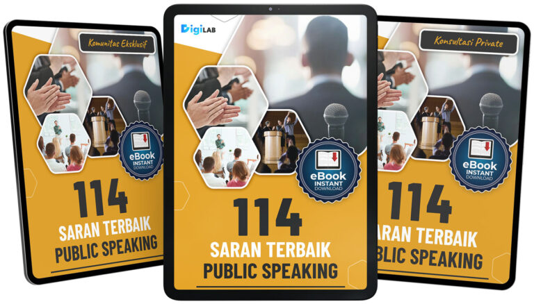 Ebook Public Speaking PDF -DigiLab - Tantan Hilyatana