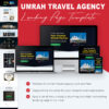 Umrah Travel Agency Landing Page Template