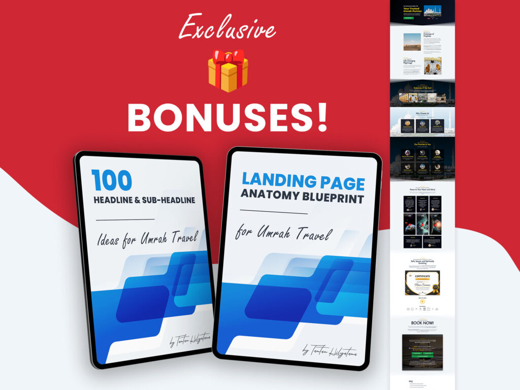 Umrah Travel Agency Landing Page Template