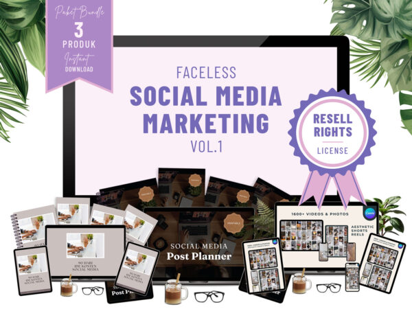 Faceless Social Media Marketing vol.1