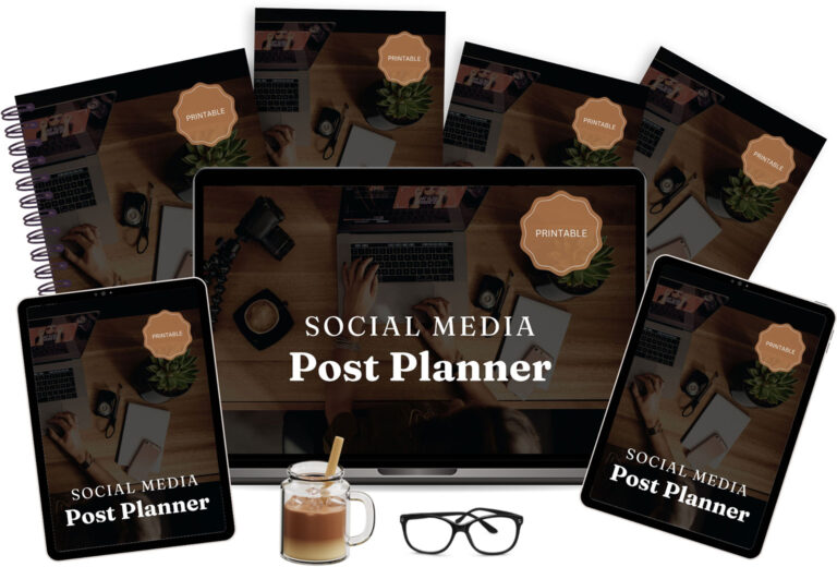 Printable Social Media Post Planners