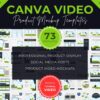 Resell Rights License - Canva Video Templates Mockup Produk