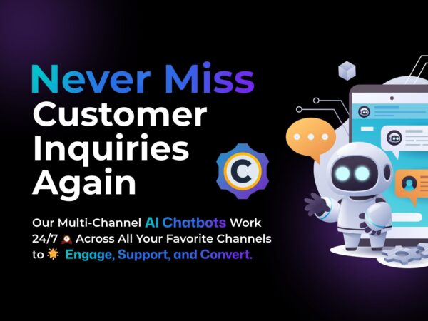 Convertioo AI Chatbot Never Miss Customer Inquiries Again